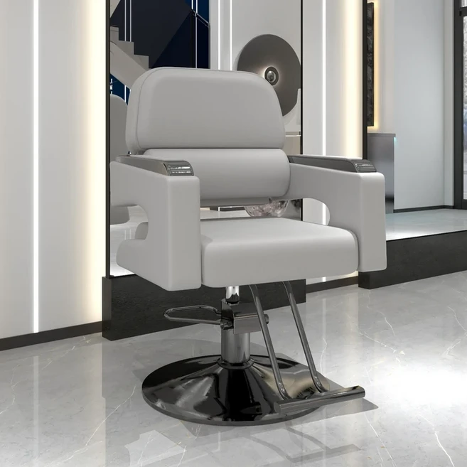헤어 전용 이발 의자 미니멀리스트 편안한 살롱 의자 모던 헤어 전용 이발 의자 살롱 가구, 29 style- 18