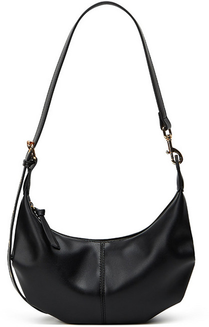 여성용 패션 가죽 크루아상바나나백 크로스바디 숄더백 XKB08