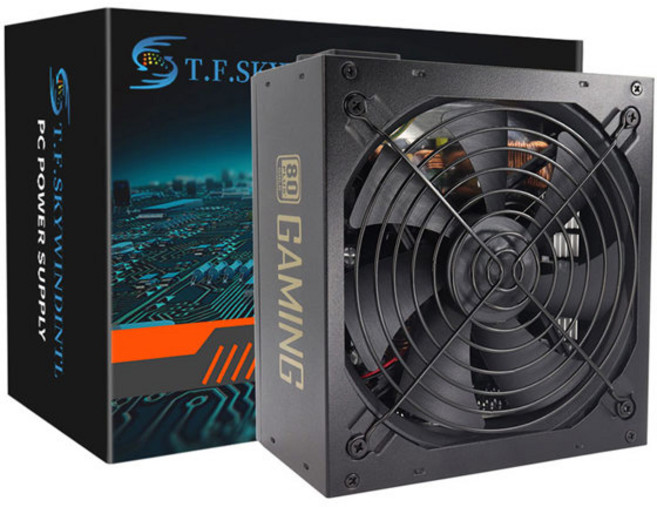 750W 게이밍 파워 서플라이 80 플러스 골드 ATX PC PSU 완전 모듈형 110-220V 24핀 초저소음 데스크탑 컴퓨터 서버용, 04 EU 플러그