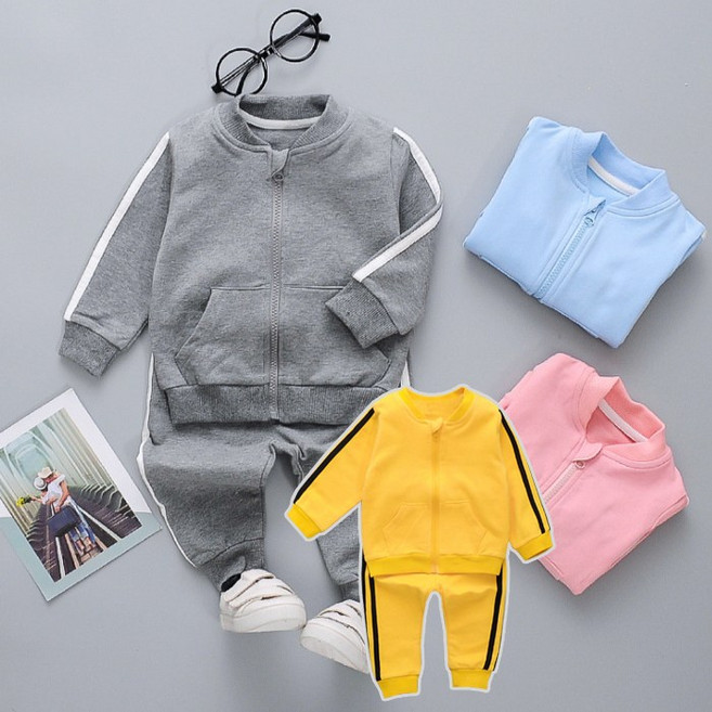 [앙디] P상하복 소룡츄리닝 (P333) / (집업점퍼+츄리닝바지)_(아동복 아동옷 유아복 의류 여아용 남아용 공용 봄 가을 상하복 상하세트)