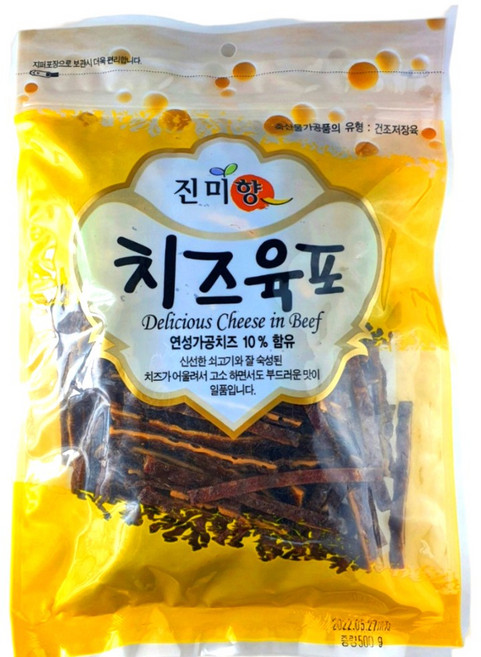 진미향 치즈육포, 1개, 500g