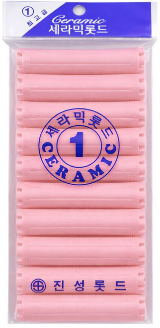 오라이브 진성 셀프파마 세라믹 헤어 롯드 1호, 1개, 핑크
