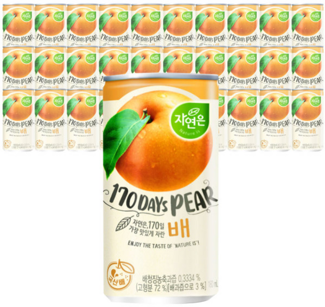 웅진 자연은 배 ()/과즙음료 170일, 1개, 180ml