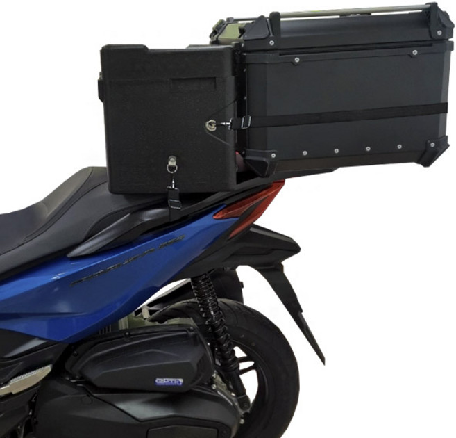 대성 EPP-Q 32L 국산 초경량 배달가방 안장형 리어백 탑박스 XMAX 포르자 300cc 이상, 탑박스용 QS