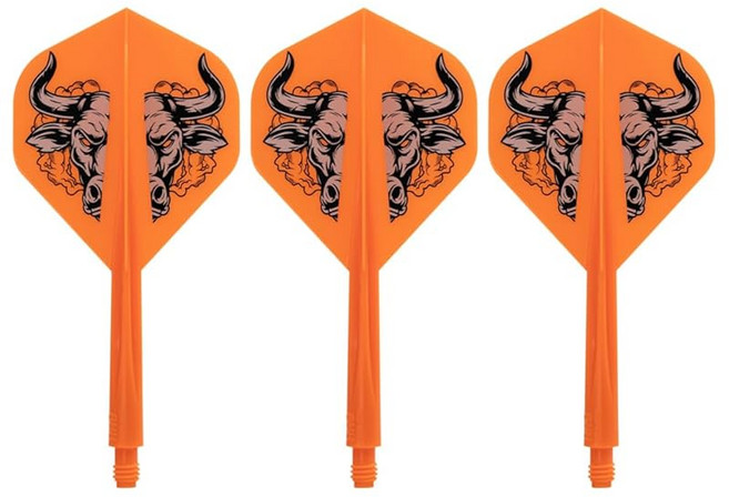 CONDOR AXE AUSSIE BULL Mal Cuming 선수 모델 콘돌액스 오지 부르마루 커밍 STDL 오렌지 다트 플라이트