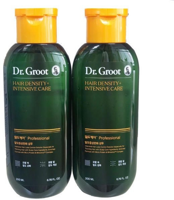 리엔 닥터그루트 밀도케어 프로 모발밀도 강화샴푸 200ml 2개
