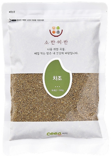 씨익 소반미반 차조, 500g, 1개