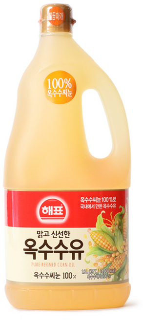 사조해표 해표 옥수수유 1.8L, 40개