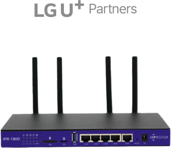 IPR-1800 무선 인터넷 와이파이 라우터 철제형 VPN, 1개