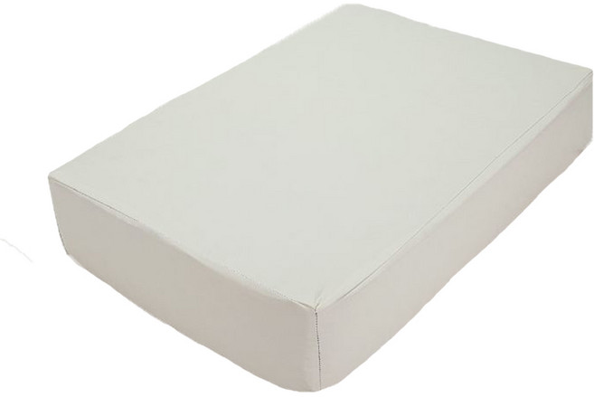 8DECO 1단 아이보리 방수 강아지 침대 강아지계단