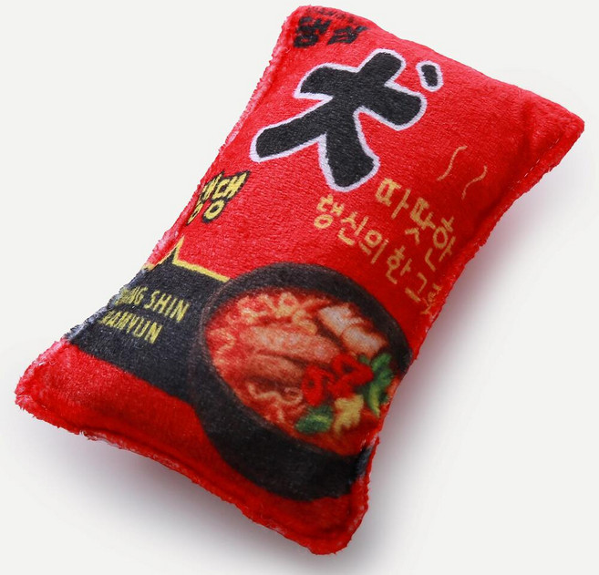 [반려잡화점] 강아지 장난감 노즈워크 놀이 삑삑이 인형, 1개, 멍심