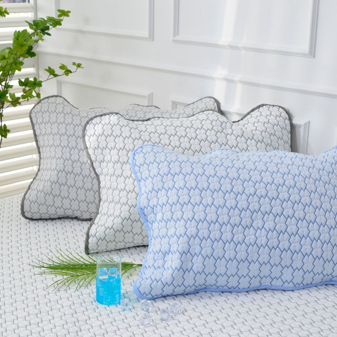 리빙감성 듀라콜드 밴드형 냉감 베게커버