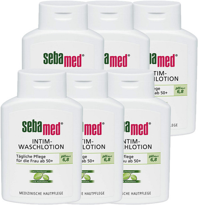 Sebamed 세바메드 여성청결제 Intimate cleansing lotion 200ml 6개 독일발송