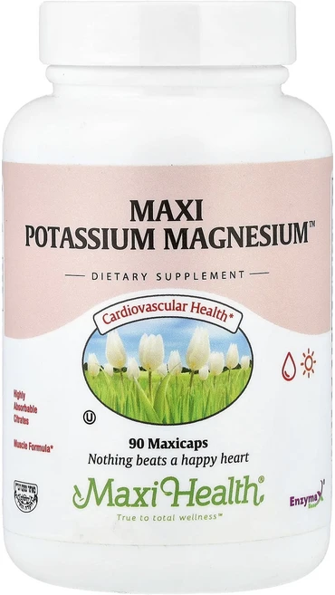 몸관리하세요 겨울입니다 Maxi Health Maxi Potassium Magnesium™ 막시캡슐 90개 특별관리진행, MaxiHealthMaxiPotassiumMagnesi, 1, 90 - 쿠팡
