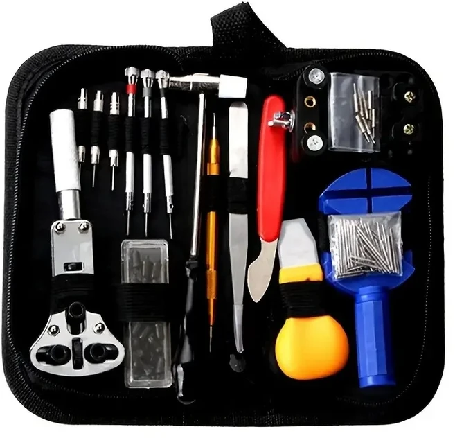 시계 수리 도구 세트 분해 147 개 212, 01 Black