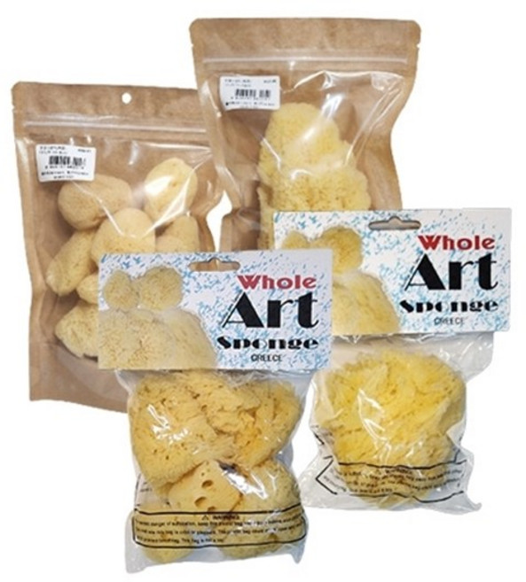 [홀아트] 스펀지 해면 낱개, W82-22, 1팩