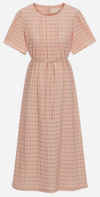 매장정품 THURSDAY ISLAND 써스데이 아일랜드 [여성]시스루 깅엄체크 롱 원피스(T256MOP143W) 1403622