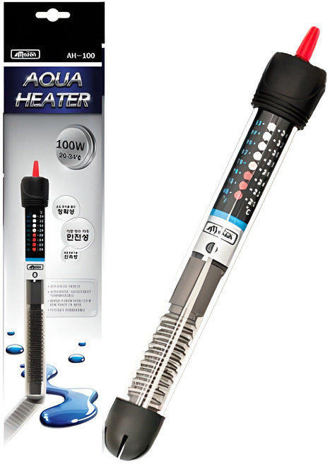 아마존 아쿠아리움 히터 100W AH-100 랜덤 발송, 1개