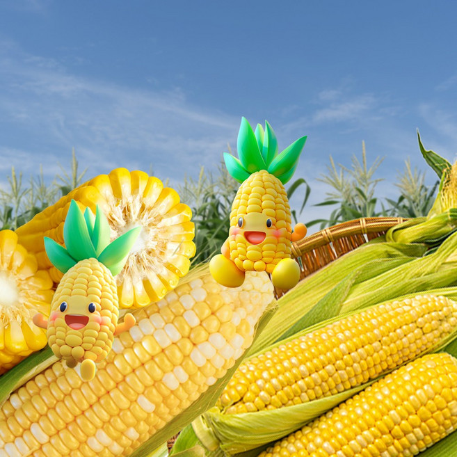 [수고] 달다달아 햇 초당옥수수 프리미엄 정품 17Brix 이상, 1개, 달다달아 햇 초당옥수수 중품 20개