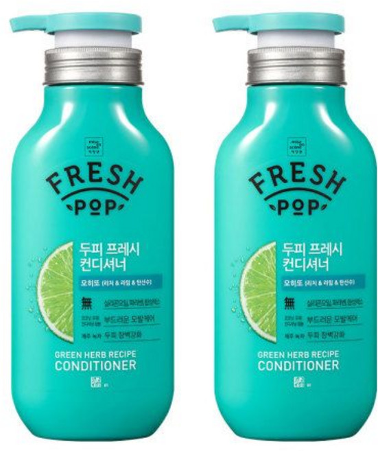 프레시팝 모히또 두피 컨디셔너, 500ml, 2개