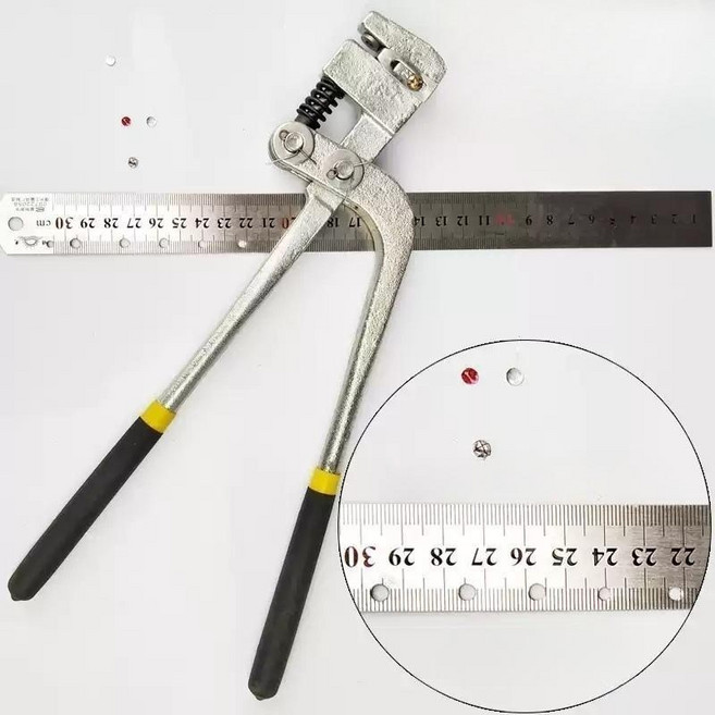 철판 펀칭기 타공기 수동 휴대용 강판 스텐 구멍 뚫는 유압 천공기