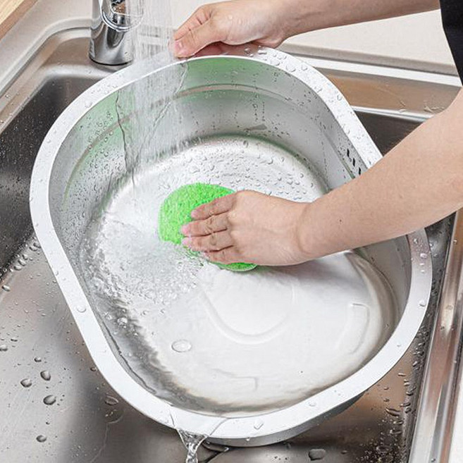 올스텐 경량 설거지통 8L 타원형 물빠짐 스텐세척볼 싱크볼, 클린업볼, 1개