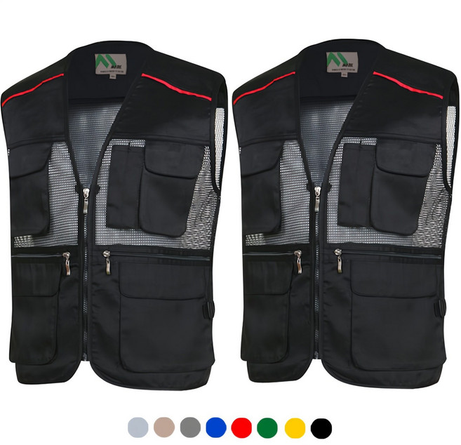 여름 망사조끼 2P 작업복 조끼 UP-V10mk