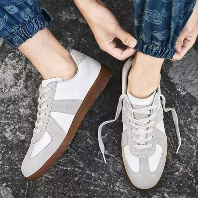 기타 남성 데일리 심플 배색 클래식 독일군 스니커즈 ZG-S708
