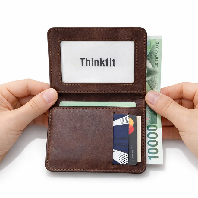 띵크핏 슬림 베이직 카드지갑