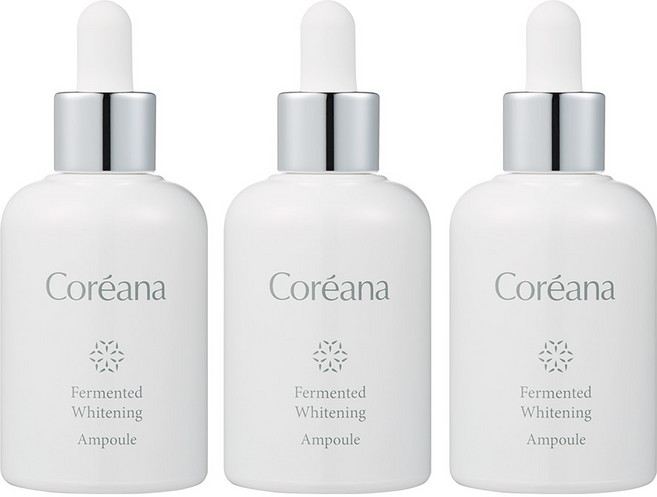 코리아나 발효화이트닝 앰플, 3개, 50ml