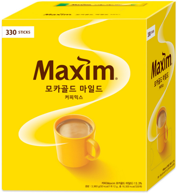 맥심 모카골드 커피믹스 330T, 12g, 330개입, 1개