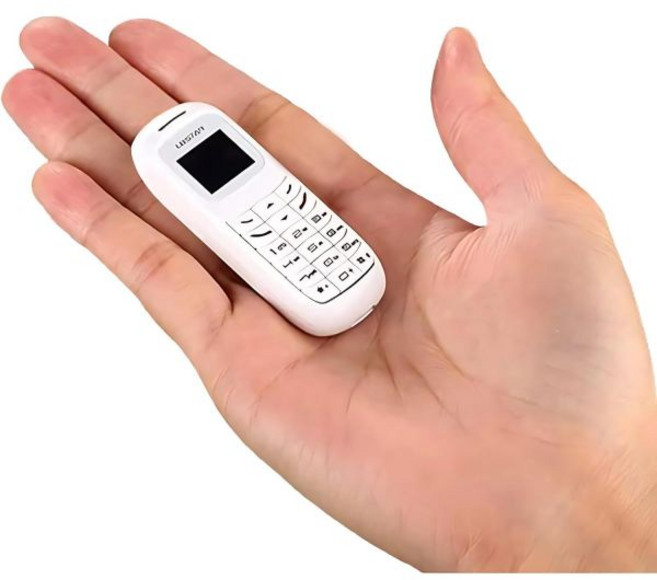 Hipipooo 초미니 모바일 폰 휴대폰 L8Star BM70 Tiny Mini Mobile Black, White, White