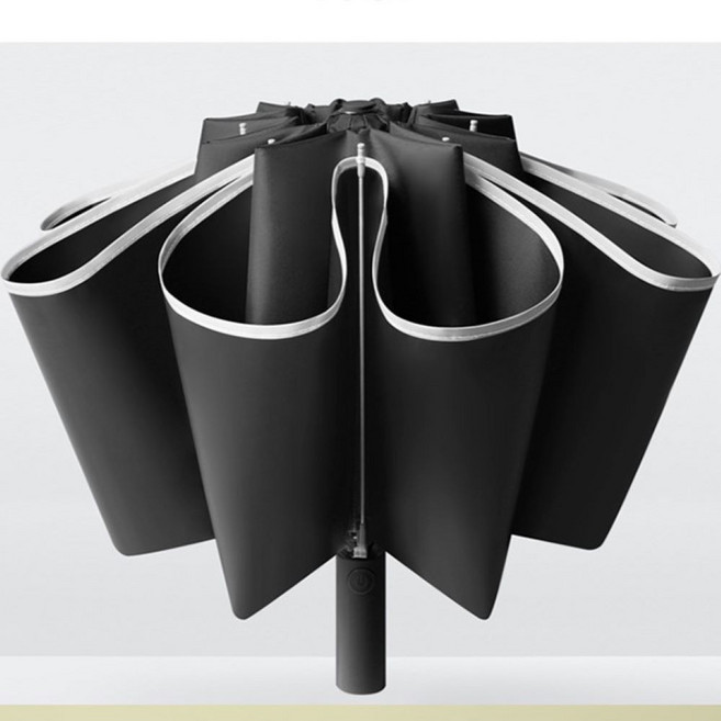 자동 접이식 거꾸로 우산 3단 초경량 우산 암막 양산