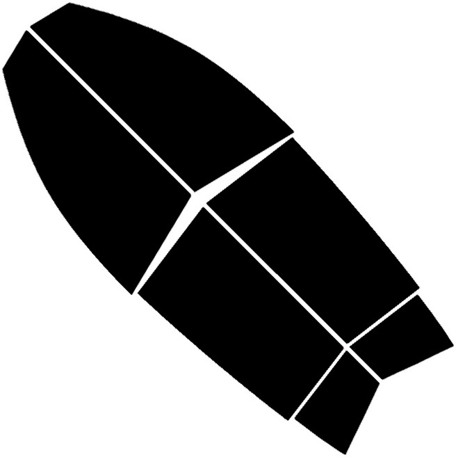 로톰 기아 스포티지R (10년-15년) 측면 썬팅필름, RTF-4S 15 (중간)