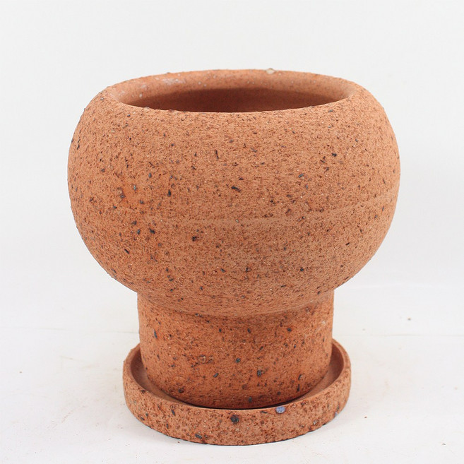 그린데이 동글 머쉬룸 토분 - 빈티지 인테리어 디자인 분갈이 화분, 1개, 오리지널