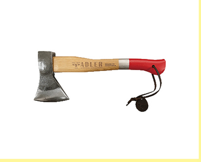 아들러 패기용 손도끼 독일식 프리미엄 360mm 캠핑 장작 벌목 나무패기 201.0H06, 혼합색상, 1개