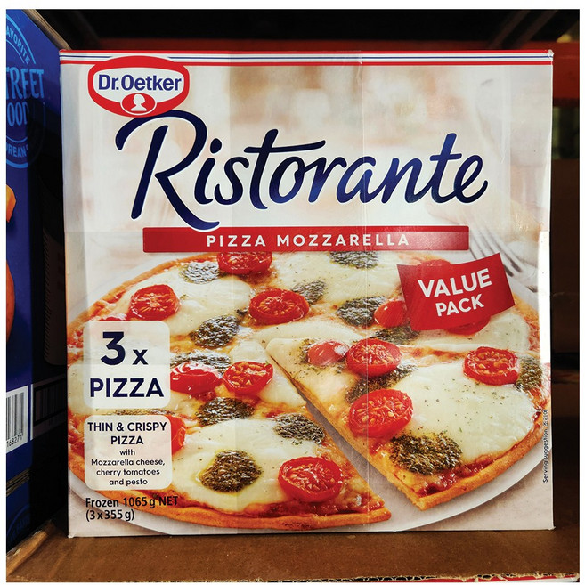 [코스트코]DR.OETKER 리스토란테 피자 1 005g (3개입), 1세트, 1.01kg