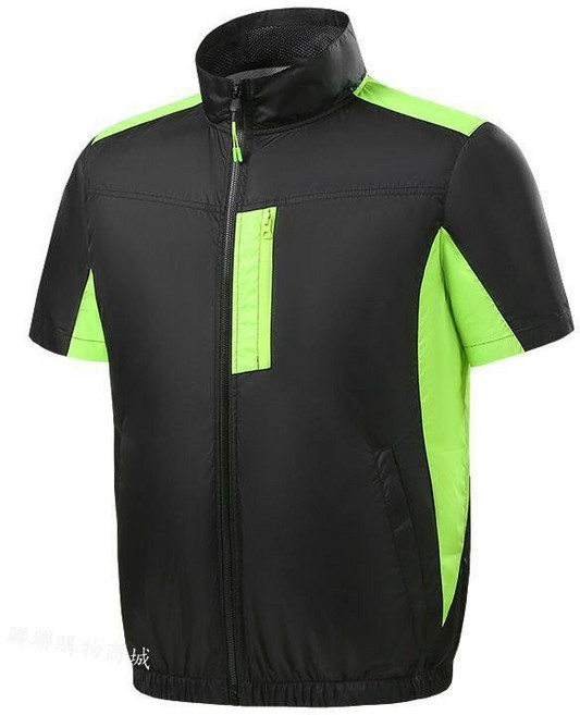 36V空調風扇服 18小時續航, 1個, 黑色--單件衣服,M【55-63公斤】