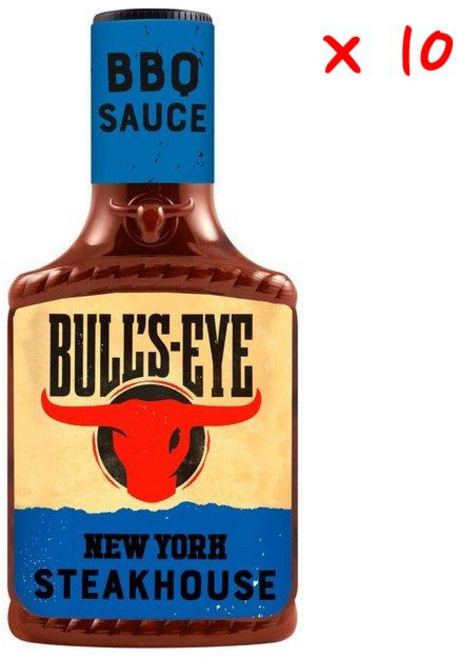 불스아이 뉴욕 스테이크하우스 바베큐 소스, 10개, 360g