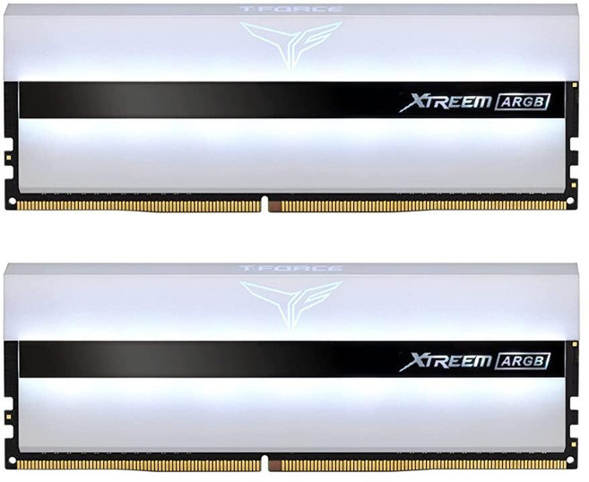TEAMGROUP T-Force XTREE 트리M DDR5 램 48GB(24GB 2개) 7600MHz PC5-60800 CL36 M-DIE 데스크탑 메모리 모듈 램 인텔 XMP, 16GB(2x8GB), 3600MHz 18-22-22-42, ARGB White