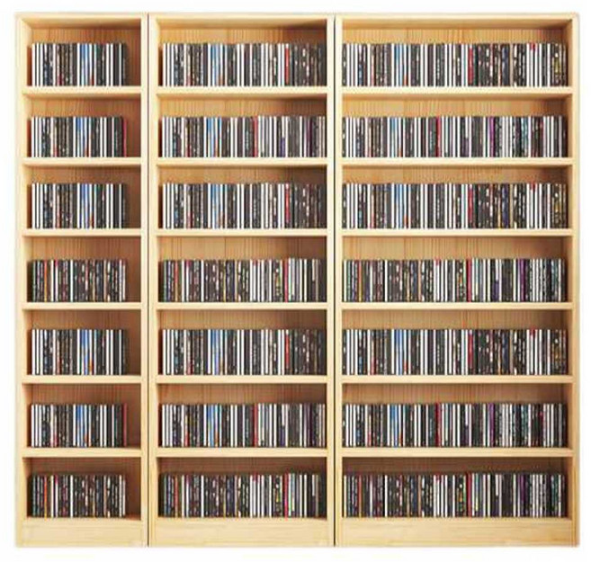 CD랙 원목 보관함 선반 다용도 DVD 장식장 꽂이 게임, 1개, 8. 삼나무 180x60x20cm 8단