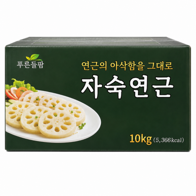 10kg 삶은 자숙 연근 중국산 데친 수입 연근, 10개, 1kg