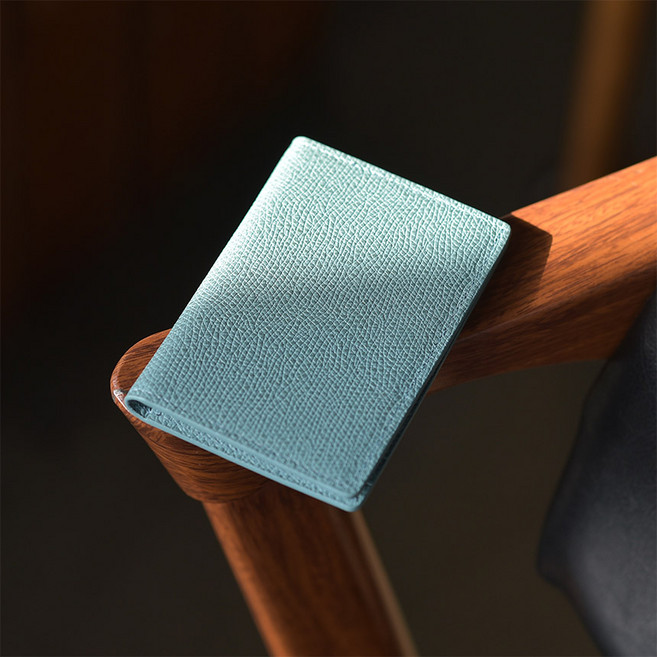 6P 남자 카드지갑 사피아노 소가죽