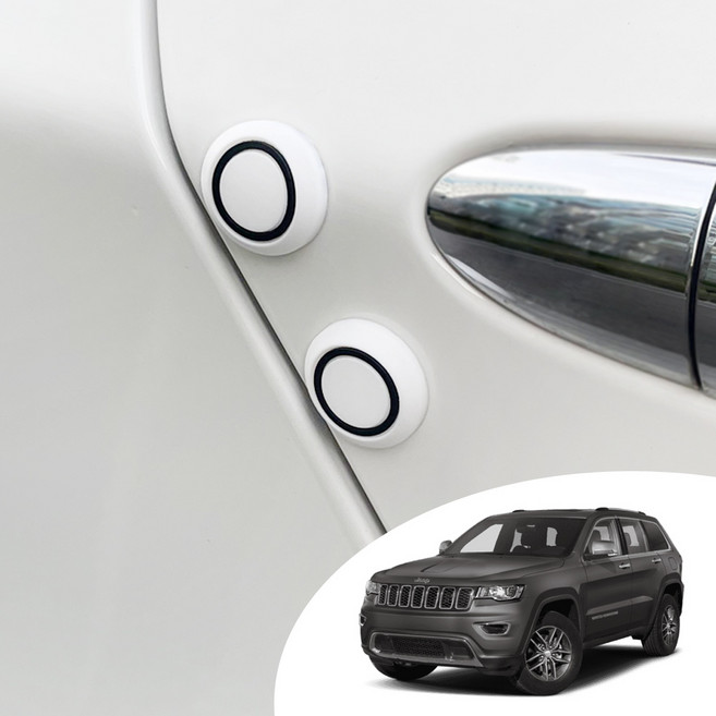 지프 그랜드 체로키 호환 충격흡수 실리콘 멀티가드 앞문 뒷문 트렁크 범퍼 기스 방지 몰딩