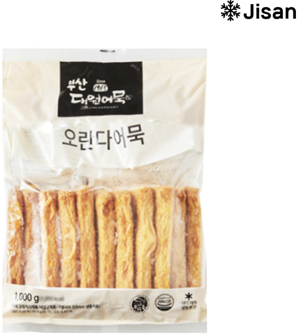 연육 함량 높이고 밀가루를 낮춰 더욱 쫄깃한 부산 대원어묵 오란다 어묵 총1kg, 1개, 1kg