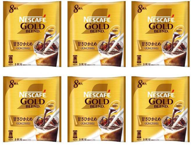 네슬레 네스카페 골드 블렌드 포션, 6개