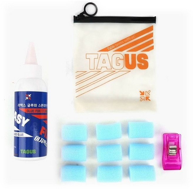 티마운트 타거스 이지픽스 탁구글루 러버본드, 1개