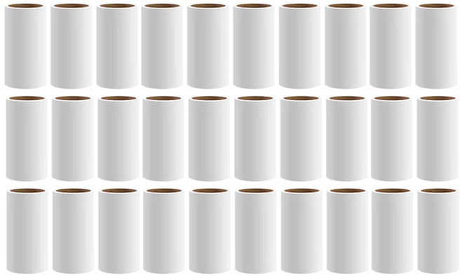 초강력 사선 컷팅 돌돌이 테이프 크리너 리필, 30개