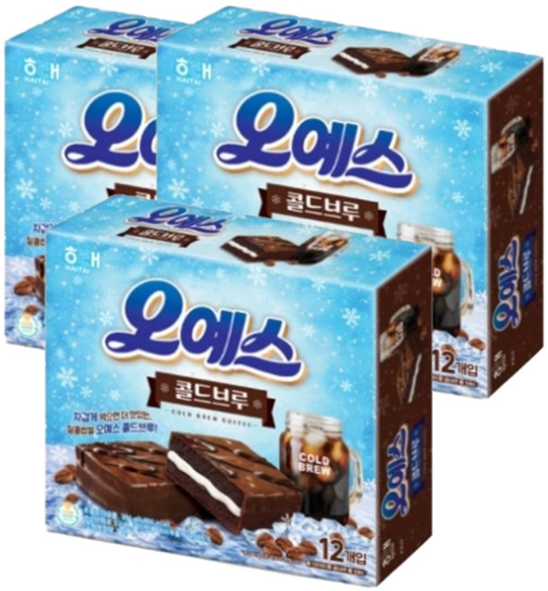 오예스 콜드브루 12p, 384g, 3개