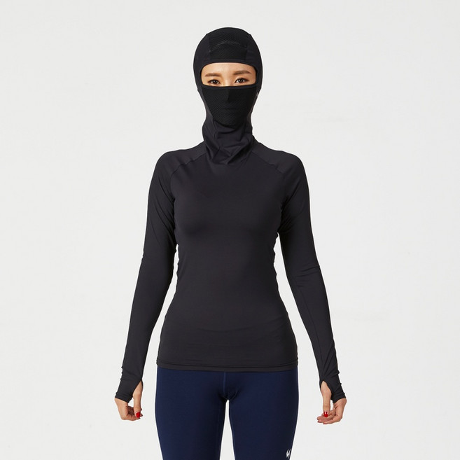 카미스타 KHUG 에어 쉴드 후디 언더티 여성용